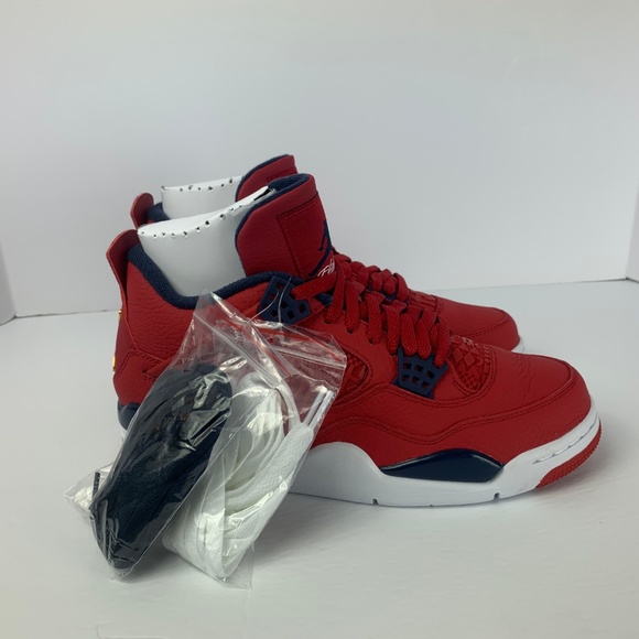 2019 Nike Air Jordan 4 Retro SE FIBA Gym Red - Picture 4 of 8